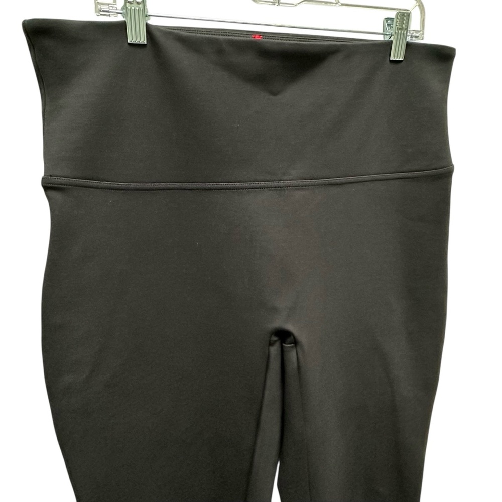 SPANX Black Ponte Ankle Leggings | Size 2X Tall - Picture 4 of 13